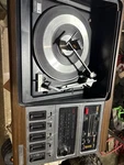 Vinatge Zenith Allegro 'wedge' J596W-WITHOUT Speaker. Works As Should.. Fixed Price $400.00.