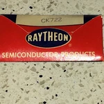 1 Raytheon CK722 Nos/nip Germanium Pnp Transistor. Fixed Price $36.47.