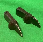 Two Vintage Old Chicken Head Red Radio Knobs Bakelite Guitar Amp Screw Missing. Fixed Price $7.98.