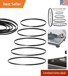 5 Pcs Turntable Belts - Perfect For Technics & Pioneer Models. Fixed Price $14.39.