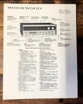 Sherwood S-7200 Receiver Service Manual *original*. Fixed Price $24.97.