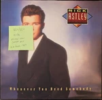 Rick Astley Whenever You Need Somebody Vinyl Record Vg+/vg+ Pl 71529 1987. Fixed Price $17.72.