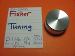 Fisher 1310 1001 45400 Tuning Knob RS-2002 RS-2003 RS-2004A RS-2007. Fixed Price $9.32.