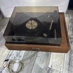 Elac Miracord 45 Turntable Realistic Wood Base Original. Fixed Price $199.00.