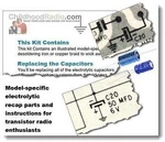 Zenith 3000-1 Trans-oceanic Recap Kit Parts & Service Documents Ch 12KT40Z8. Fixed Price $21.95.