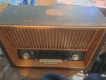 Vintage Aja 5842 German Tube Radio. Fixed Price $500.00.