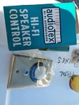 Vintage New Old Stock Audiotex Hi Fi Speaker Control Cat # 30-368 Ohm , Pad. Fixed Price $20.00.