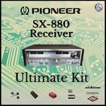 Pioneer SX-880 Receiver Ultimate Upgrade Kit Genuine Parts Restoration. Fixed Price $115.00.