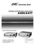 Jvc A-X55 A-X77 Amplifier Owners Instruction Manual Reprint. Fixed Price $22.24.