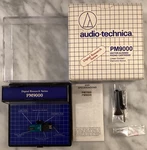 Audio Technica PM9000 Cartridge And Stylus In Display Case & Box. Fixed Price $129.99.