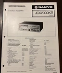 APR/78 Sanyo Jcx 2300KR Stereo Receiver Service Manual. Fixed Price $20.00.