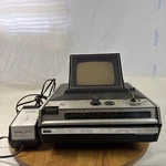 Vintage Panasonic TR-425R Portable Flip Transistor Tv. Fixed Price $64.99.