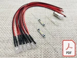 Onkyo TX-6500 Mkii Panel Led Lamps Bulbs Lights Upgrade Kit Instructions. Fixed Price $34.50.