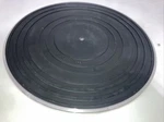 Pioneer Turntable Metal Platter & Latex Rubber Mat Black Model PL600 PL-600. Fixed Price $19.95.