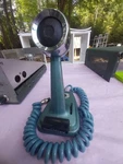 Turner SSB+2 Desktop Ham Cb Bullet Microphone Teal Retro Untested. Fixed Price $72.00.