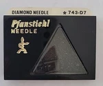 Pfanstiehl 743-D7 Diamond Needle For Aiwa. New Old Stock. Fixed Price $70.00.