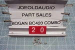 Bogen BC420 Combo Unit Bottom Panel Screws. 8 Pieces. Parting Out Entire. Fixed Price $7.99.