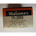 Meissner Component 19-2003 Encapsulated R.f. Choke New Old Stock With Box. Fixed Price $14.00.