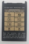 Vintage Sharp Wizard Ic Card Slot Filler For OZ-8000 And OZ-8200. Fixed Price $14.96.