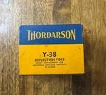 Thordarson Deflection Yoke Y-38 Vintage Television Part With Receipt Motorola. Fixed Price $30.00.