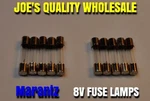 (10) Fuse 8V-200MA Type LAMP/2385 4415 STEREO/2270/2230/DIAL Marantz Meter. Fixed Price $12.54.