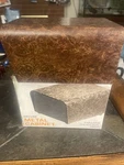 Radio Shack Archer Deluxe Metal Utility Cabinet 270-262 Walnut Burl Finish Nib. Fixed Price $34.52.