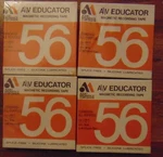 Recording Tape 5" Reel Lot Of 4 Audio Magnetics Corp New Old Stock Nos. Fixed Price $18.73.