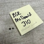 Bsr Mcdonald 310 Turntable Parts Oem - Headshell Sled Cartridge Mounting Screws. Fixed Price $10.00.