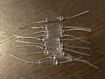 10 New Warm White 8V 200MA Axial Wired Lamps Original Vu Meter Light Bulbs. Fixed Price $12.50.