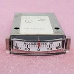 Weston Electric 111 Edgewise Meter, Dial 100-0-100 Ma, E.500 Uadc. Fixed Price $28.98.
