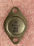 2N6054 80V 8A Transistor Bjt Darlington Pnp TO3 Motorola (lot Of 1). Fixed Price $10.99.