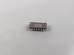 (4) Ics Dual 4-STAGE Shift Register, Rca Ceramic CD4015BFX, Nos. Fixed Price $18.55.
