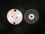 Sansui SR-2050C Turntable- Aluminum Platter And Rubber Mat. Fixed Price $18.00.