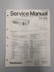 Technics SA-450 Quartz Synthesizer Tv/fm/am Stereo Receiver Servicemanual D-5143. Fixed Price $54.95.