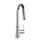 Chicago Faucets 434-ABCP Single Hole Deck Mounted Kitchen With Pull. Fixed Price $352.96.
