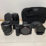 Sony Alpha Ii Full Set With 28-70MM And 75-300MM Lenses Adapter. Fixed Price $1695.97.