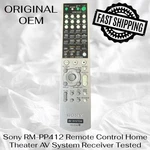 Sony RM-PP412 Remote Control Home Theater Av System Receiver Tested Fast Ship. Fixed Price $24.99.