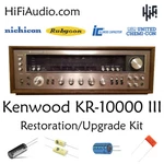 Kenwood KR-10000 Iii Rebuild Restoration Recap Service Kit Fix Capacitor Repair. Fixed Price $175.00.