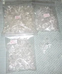 1/4" Clear Plastic Push/pull Posts Binding Chicago Screws Binder #50 Sets. Fixed Price $6.99.