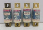 4 Pack Reliance Rfv Rectifier 125A Amp Fuses 500V New Lot Of. Fixed Price $71.99.
