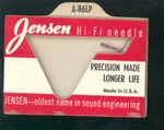 Jensen A-86LP Astatic T-33 (m) Set Screw Needle 45 Rpm Osmium. Fixed Price $11.00.