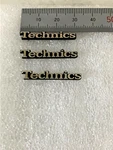 N. Of Original 30MM Gold Plastic Technics Logo SGB628 RGB0031 And. Fixed Price $29.06.