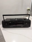 Vintage Hitachi TRK-W550H Boombox Double Cassette Am/fm Stereo Tested Works. Fixed Price $89.99.