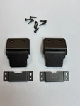 Pioneer PL-530, PL-570 PL-550 Turntable Dust Cover Hinges, Complete W/ Mounts. Fixed Price $160.00.