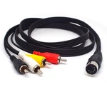 Plug Din To 4 Male Rca Cable Extension Adapter Pr.... Fixed Price $22.86.