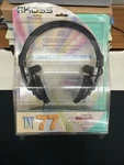 Vintage Koss Tnt 77 Stereophone Headphones Brand New Sealed. Fixed Price $189.99.