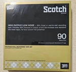 New Scotch 3M Recording Tape 207 Professional Mastering 7" Reel 90 Min 1800 Ft. Fixed Price $22.95.