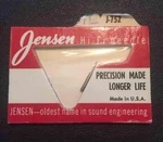 Vintage Jensen Hi-fi Needle J-752 Precision Made Long Life New Old Stock Sealed. Fixed Price $12.99.