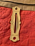 Rca Victor Radio Phonograph Gold Switch Plate Parts. Fixed Price $12.99.