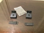 Pioneer PL-530 / PL-550 PL-570 Turntable Hinges, Complete Set. Fixed Price $149.00.